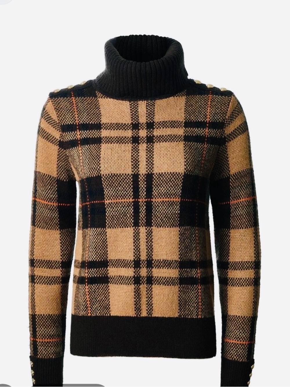 Like New Holland Cooper Heritage Jumper Brown Check - Picture 2 of 5